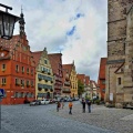 Bayerntour - der Marktplatz von Dinkelsbühl