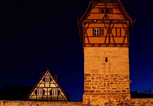 Bayerntour - der Bäuerlinsturm in Dinkelsbühl 