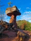 Teufelstisch bei Hinterweidenthal in der Pfalz