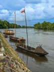 Fischerboote bei Chouzé-sur-Loire 