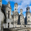 Die Dachlandschaft des Château de Chambord