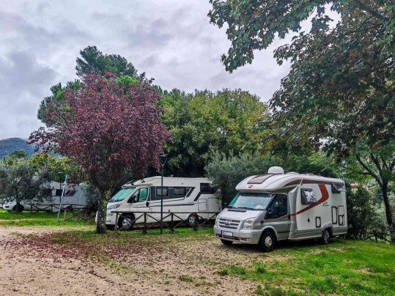 Stellplatz von Lugnano