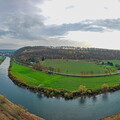 Teuto/Weser-Tour: Panoramablick vom Weser Skywalk