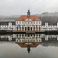 Teuto/Weser-Tour: Bad Karlshafen das Rathaus mit dem Barockhafen