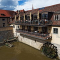 Bayertour: die alte Mainmühle in Würzburg
